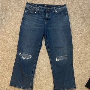 EXPRESS Women's Distressed Blue Jeans